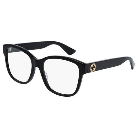 Gucci GG0038O 001 Eyeglasses in Black.